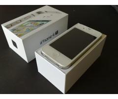Iphone 4s white factory unlock complete set